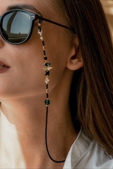 akinių grandinėlė su PRIMERO kristalais