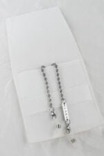 grandinėlė akiniams iš nerūdijančio plieno