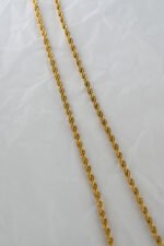 nerūdijančio plieno, susuktos virvės tipo, grandinėlė akiniams