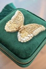 aksominė dėžutė papuošalams